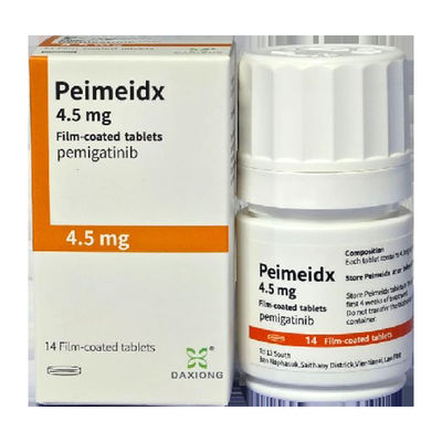 Intrahepatic Cholangiocarcinoma Pemigatinib 4.5mg 14 Capsules Per Bottle