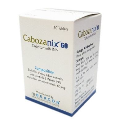 kaufen Cabozantinib 60mg Tabletten zur Behandlung von Nieren-, Schilddrüsen- und Leberkrebs online manufacture