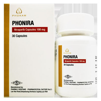 kaufen Tlph、Beacon、Everest、PHARMA 2 VIENTIANE Niraparib ZL-2306 PHONIRA 100 mg*30 Tabletten Eierstockkrebs, Eileiterkrebs, PeritonealkrebsKrebs im Stadium 1 2 3 online manufacture