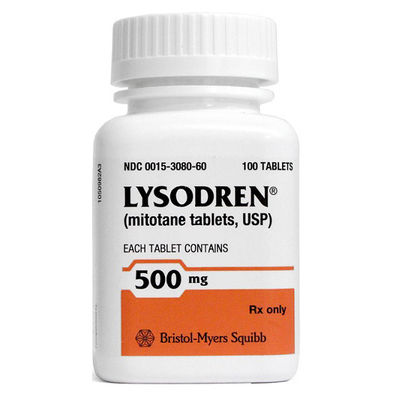 kaufen Tlph、BMS Mitotan Lysodren 500mg*100 Tabletten Nebennierenrindenkarzinom für Stadium 1 2 3 Krebs online manufacture