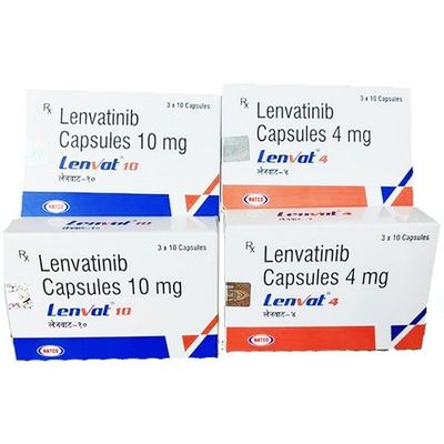 kaufen Natco、Tlph、Phokam、Beacon、Eisai Lenvatinib E7080 Lenvima 4 mg * 30 Tabletten Hepatozelluläres Karzinom, Schilddrüsenkrebs, Nierenzellkarzinom, Magenkrebs für Krebs im Stadium 1 2 3 online manufacture