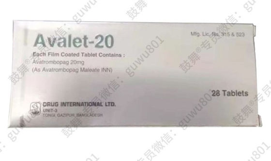 kaufen DILAvatrombopag_ Avalet20mg*28 Tabletten (Box) Thrombozytopenie bei Patienten mit Lebererkrankungen (CLD) online manufacture