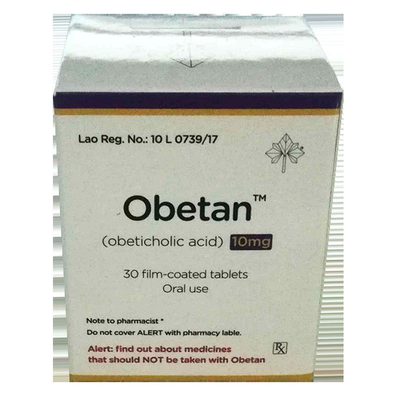 30 Capsules Obeticholic Acid 10mg Medication For Primary Biliary Cirrhosis