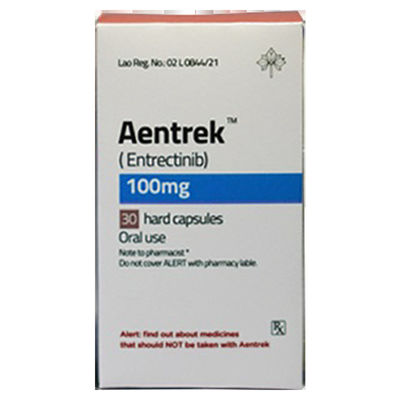 100mg Entrectinib Aentrek Small Cell Lung Cancer Medications