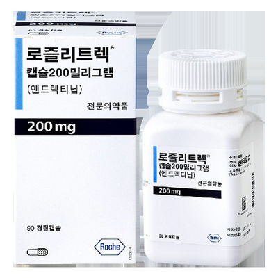 90 Pillen Entrectinib Rozlytrek 200 mg Behandlung von Magen-Darm-Krebs