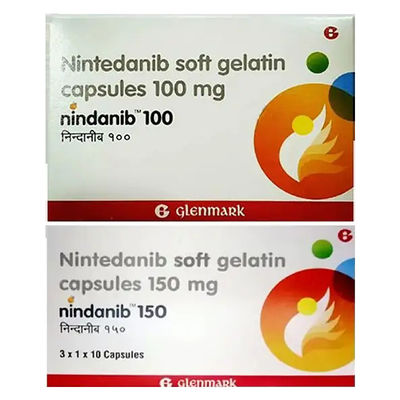 150 mg Nintedanib Nindanib 30 Kapseln Arzneimittel gegen kleinzelliges Lungenkrebs