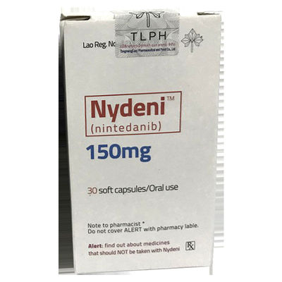 30 Kapseln Nintedanib Nydeni 150 mg Chemotherapeutische Mittel gegen Lungenkrebs
