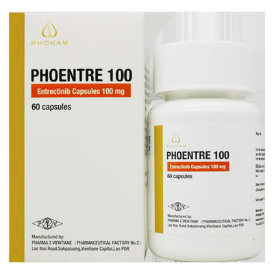 100 mg Entrectinib PHOENTR 60 Kapseln Behandlung von Magen-Darm-Krebs