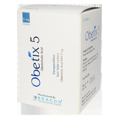 30 Kapseln Obeticholsäure 5 mg Obetan Obeticholsäure Tabletten 5 mg
