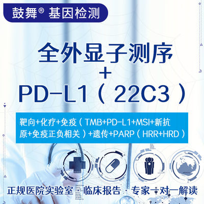NGS+IHC Vollsequenzierungstest für Exome +PD-L1 (22C3) Paket