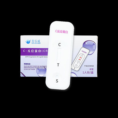 C-reaktiver Protein-CRP-Test-Kit Kolloidgold Immunchromatographische Methode