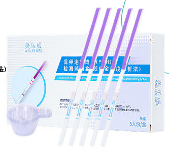 Follikelstimulates Hormon FSH Testkit Kolloidal Gold Immunchromatographische Methode